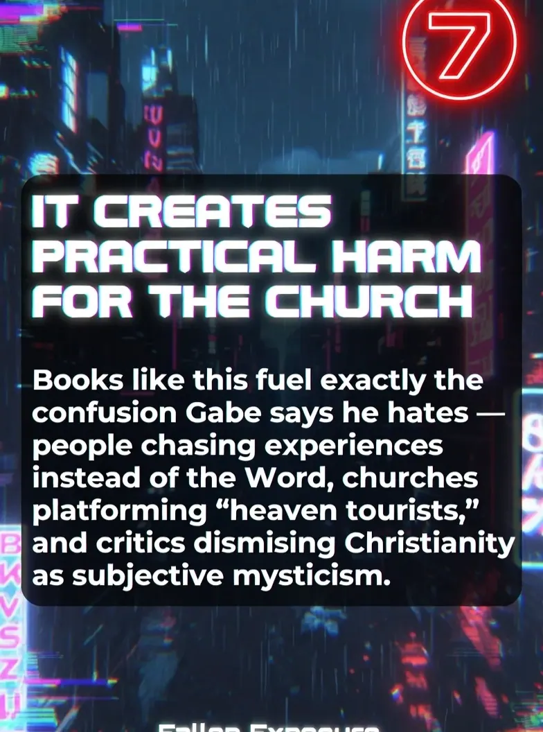 Why Gabe Should Not Release His Book: slide 8 of 9