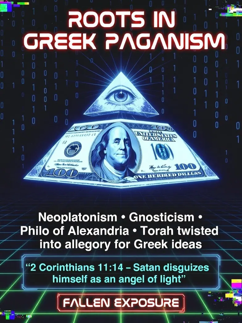 Kabbalah isn’t ancient Jewish mysticism — it’s Greek paganism (Neoplatonism +…: slide 2 of 11