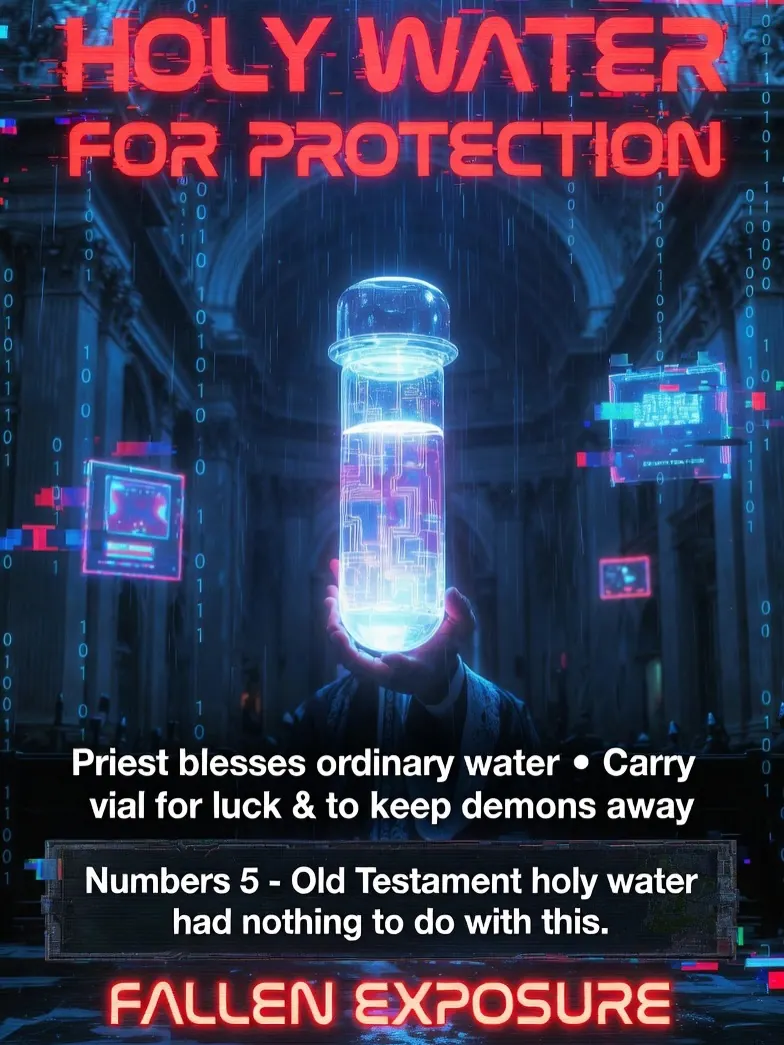 Roman Catholicism is filled with superstitions: glowing hearts, rosary luck charms,…: slide 5 of 11