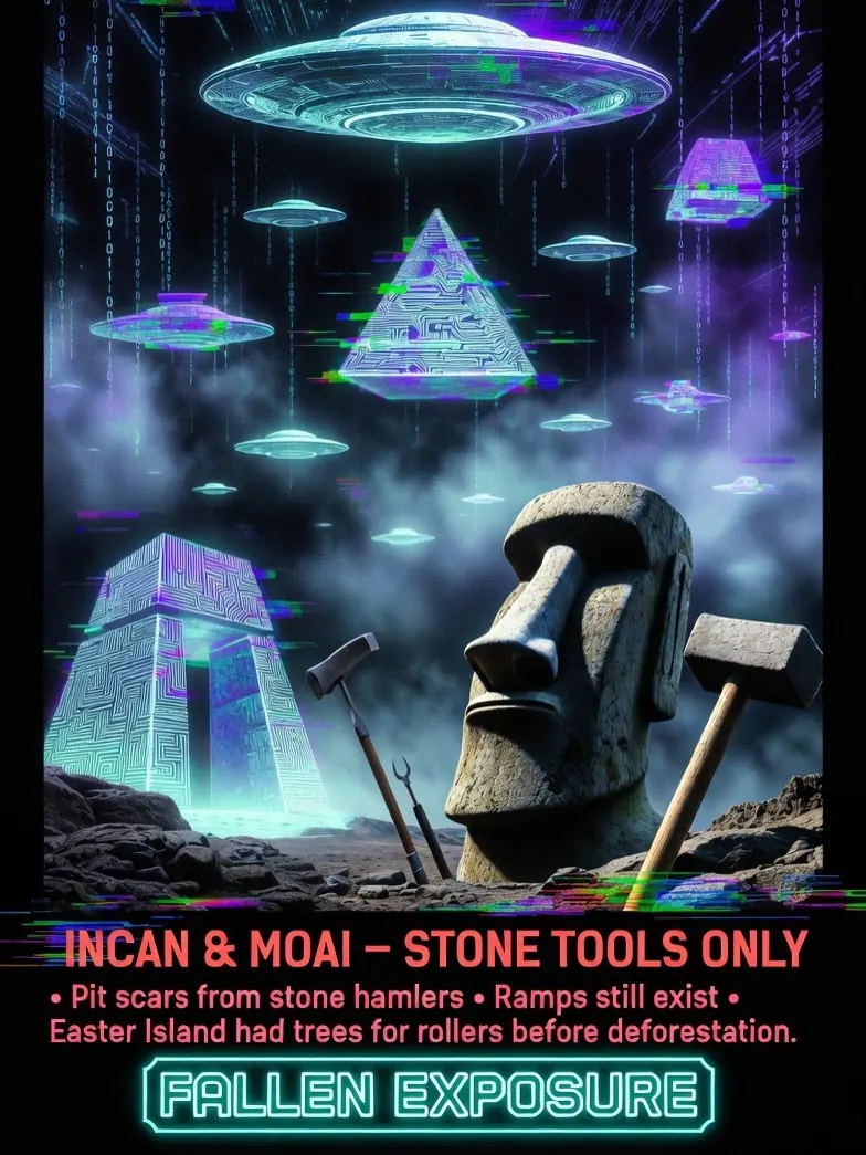 Ancient Aliens claims extraterrestrials built the pyramids, Pumapunku, Baalbek, Nazca,…: slide 5 of 11