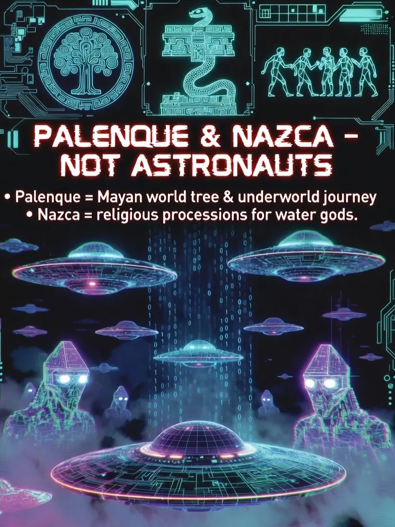 Ancient Aliens claims extraterrestrials built the pyramids, Pumapunku, Baalbek, Nazca,…: slide 6 of 11