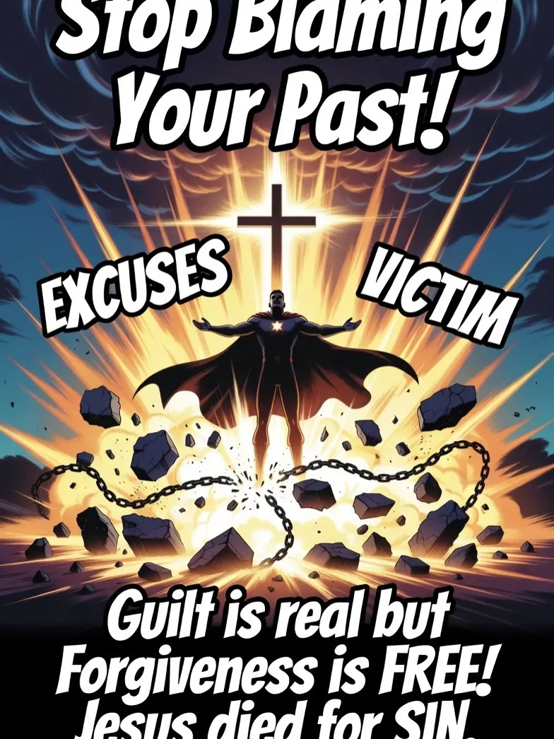 “Real men of strength rise above the past!: slide 3 of 6