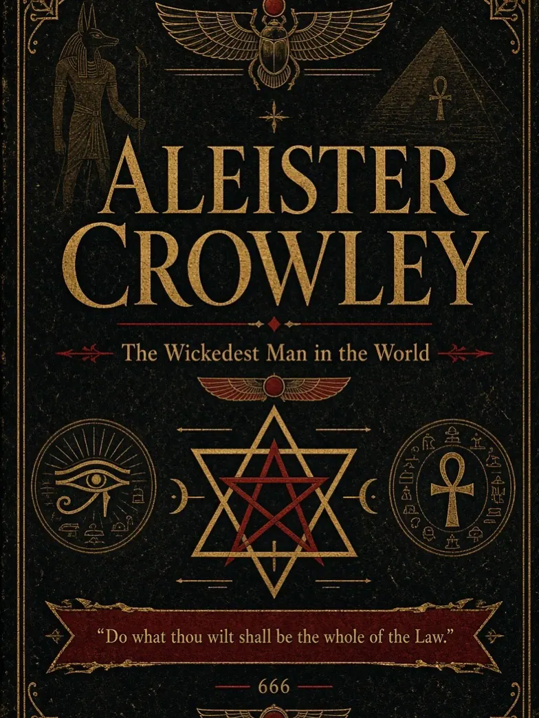 So about Aleister Crowley…: slide 1 of 9