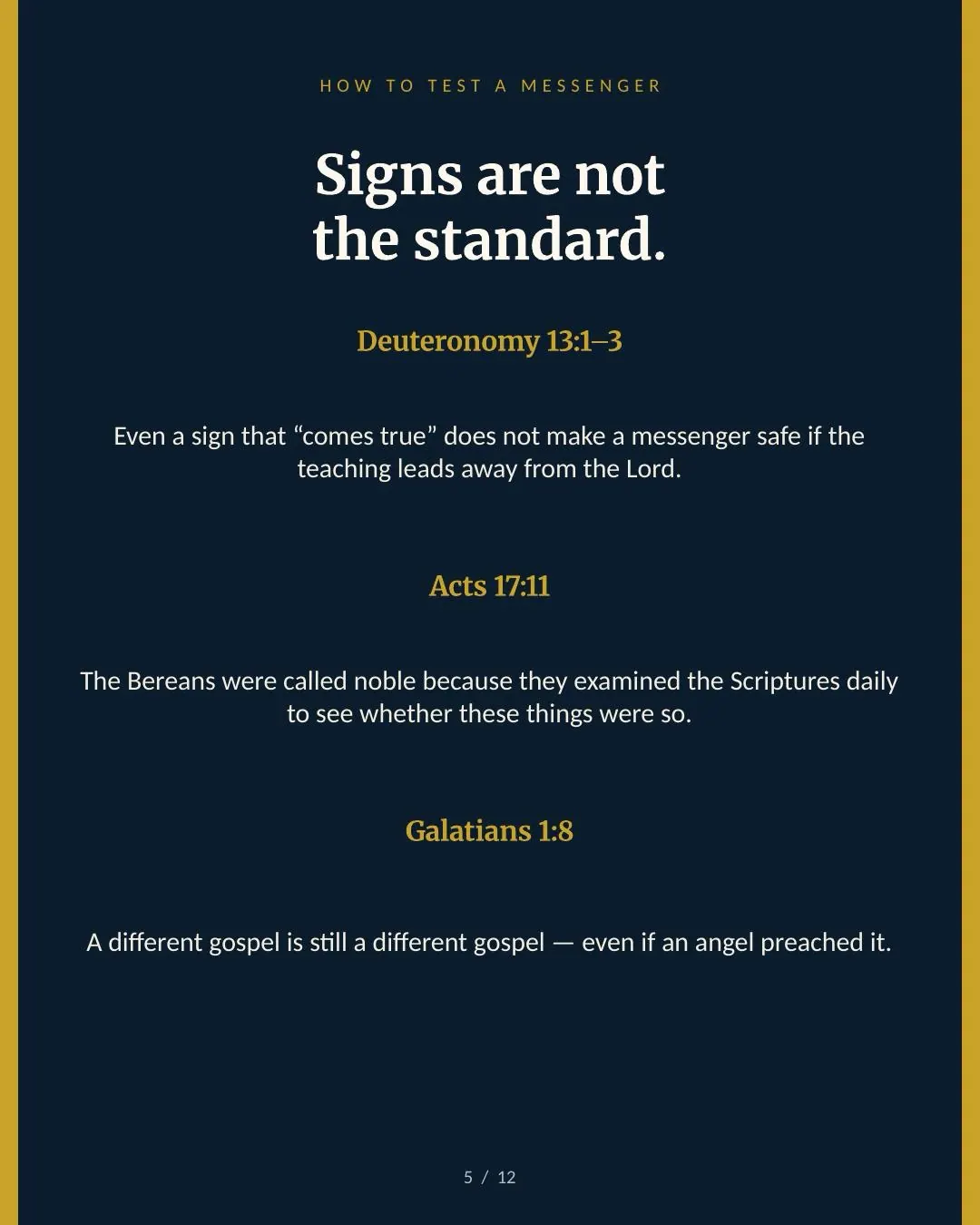 It’s not “they just go to church on Saturday.”: slide 5 of 13