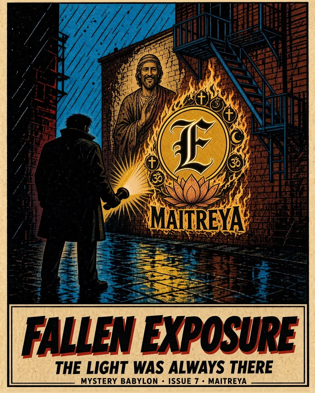 MYSTERY BABYLON — ISSUE 7: MAITREYA: slide 10 of 10